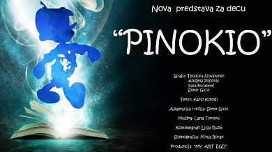 Predstava Pinokio na dečijoj sceni Akademije 28!